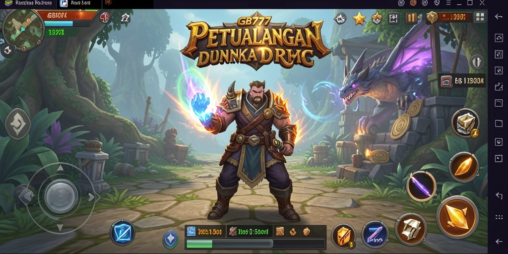 Menampilkan gameplay mendebarkan dalam dunia RPG yang luas.