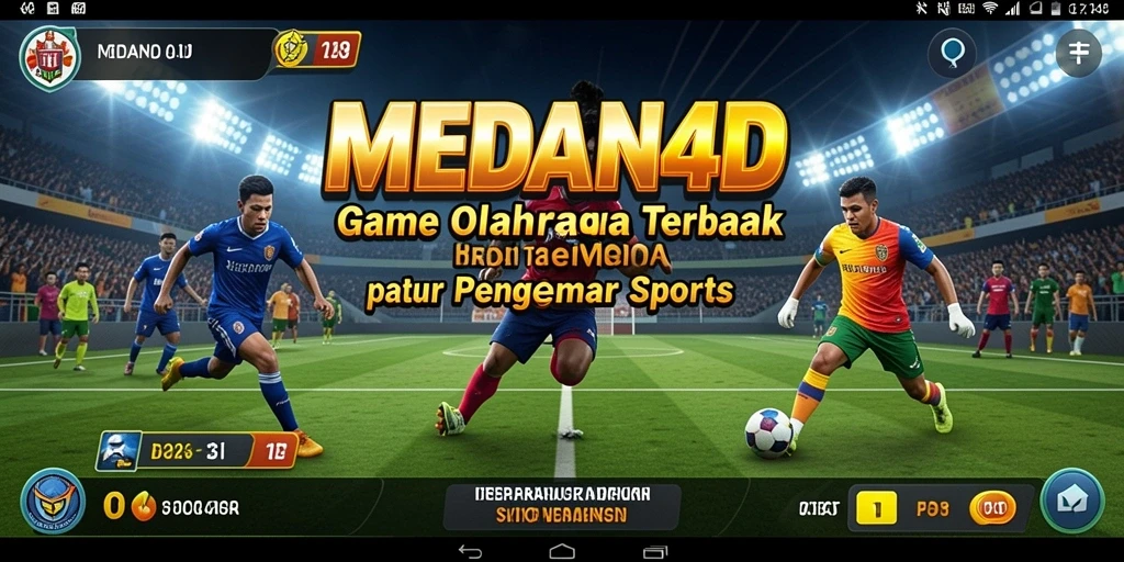 Tampilan gameplay seru dari MEDAN4D dengan aksi olahraga penuh adrenalin.