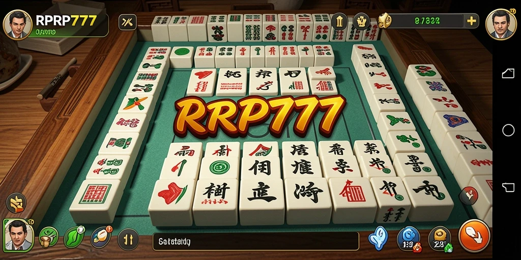 Gameplay Mahjong yang seru di RPRP777.