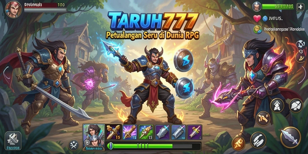 TARUH777 menampilkan pertarungan seru di dunia RPG yang memukau.